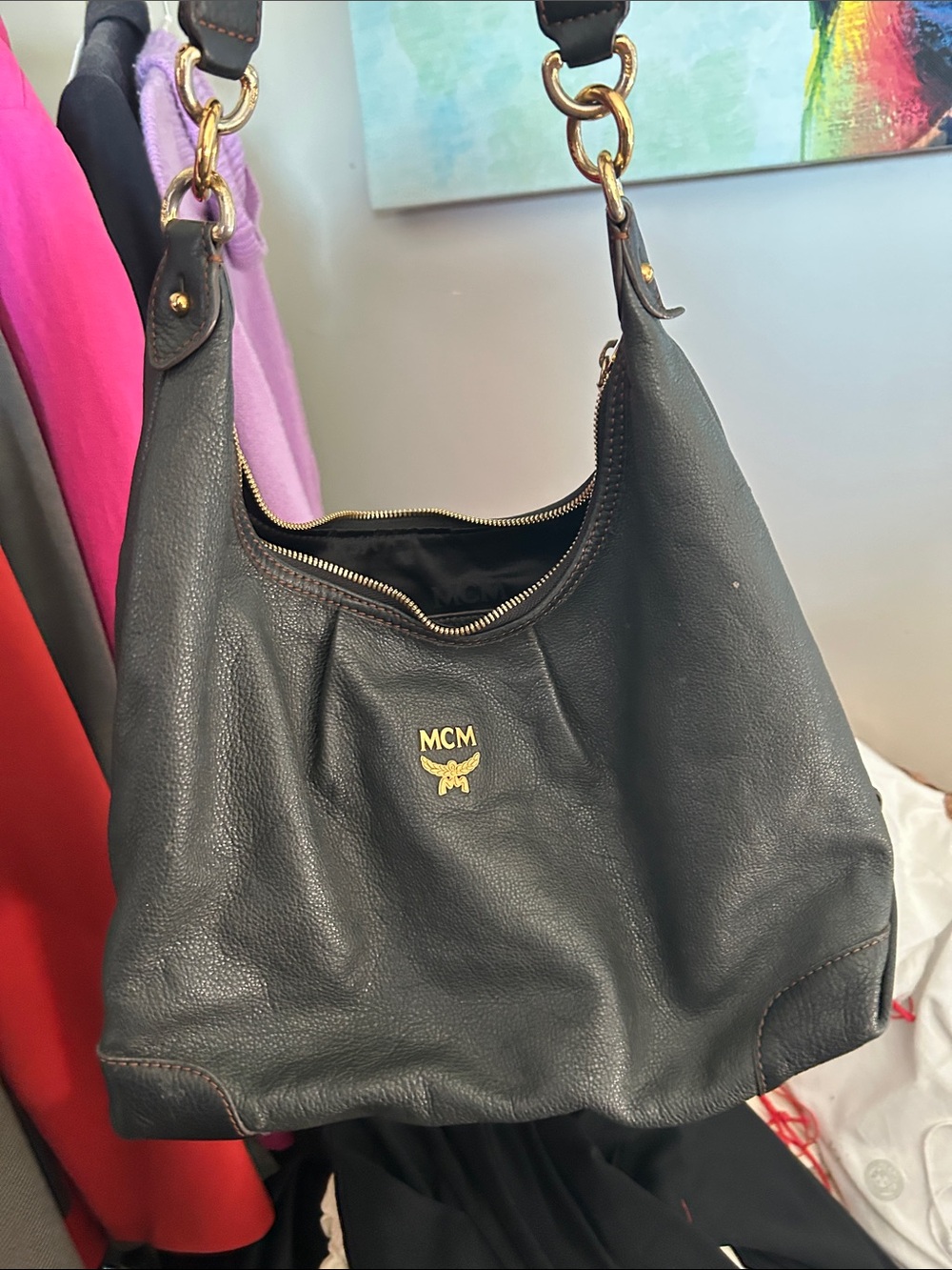 mcm hobbo bag